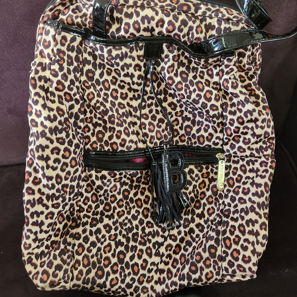 Betsey Johnson Cheetah Tote/Backpack